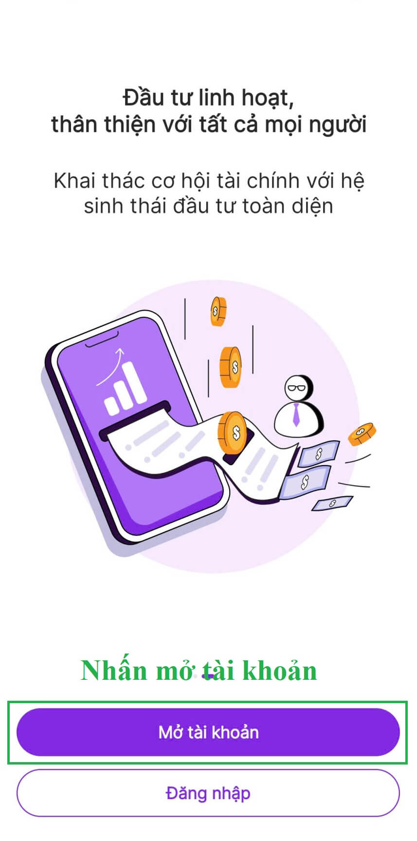 Hướng dẫn mở tài khoản chứng khoán VPS online