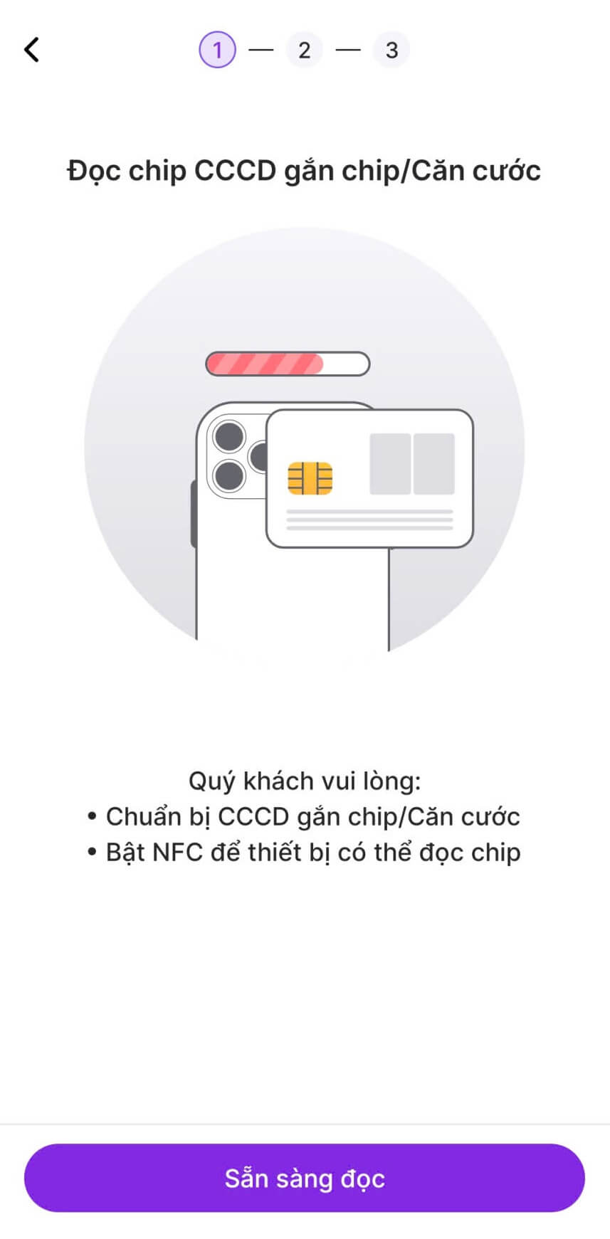 Đọc chip CCCD/Căn cước